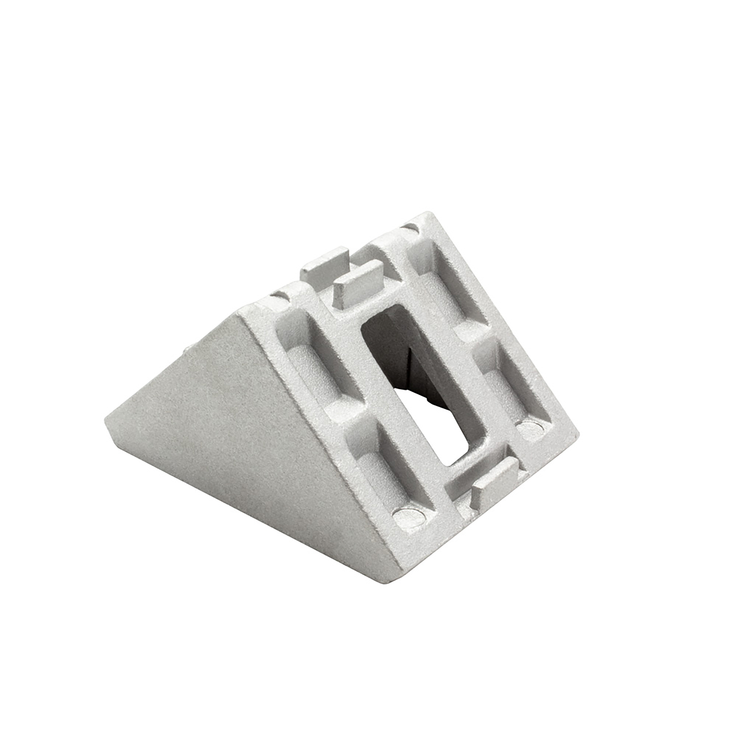 Befestigungswinkel ink. Schrauben und Nutensteine Nut 8 für Aluprofil 40-er