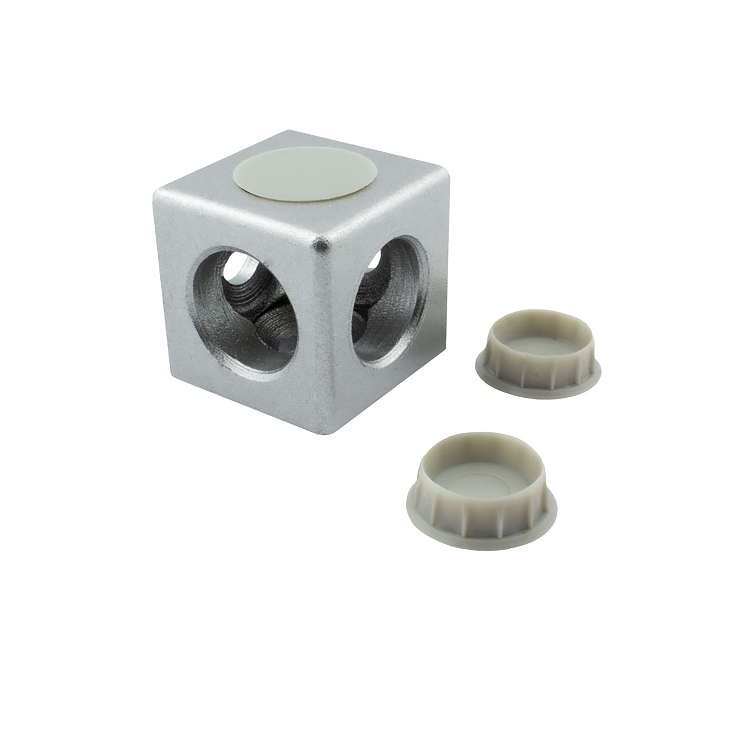 3-Wege Würfelverbinder Eck-Verbinder für Aluprofil 30x30