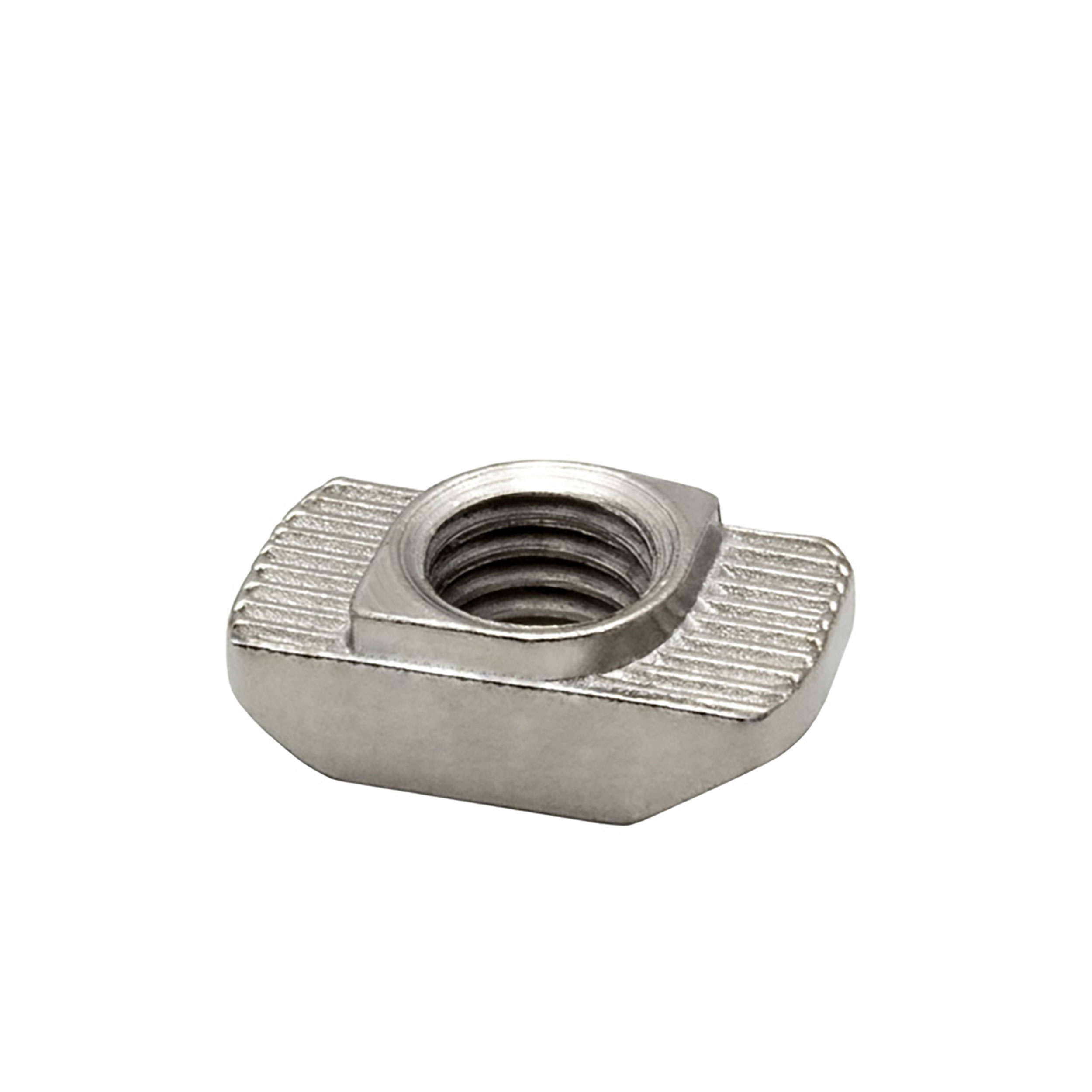 Edelstahl Hammermutter Nutenstein M8 Nut 10 für Aluprofil 45-er Edelstahl Hammermutter Nutenstein M8 Nut 10 für Aluprofil 45-er - 1 Stück