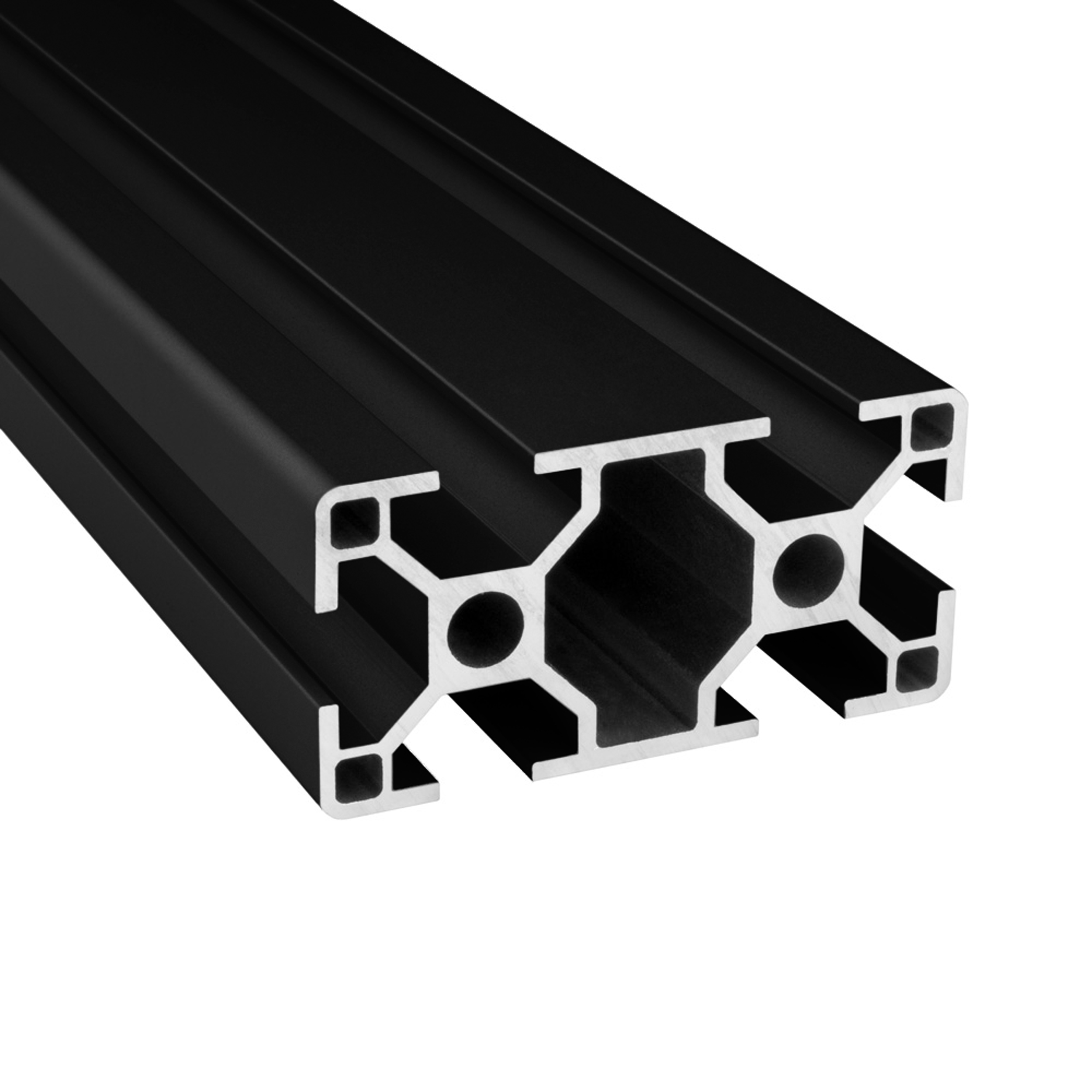 ALU Profil Aluprofil 30x60mm Nut 8 Aluminium Systemprofil Typ I 100mm-2000mm schwarz ALU Profil Aluprofil 30x60mm Nut 8 Aluminium Systemprofil Typ I schwarz 900mm