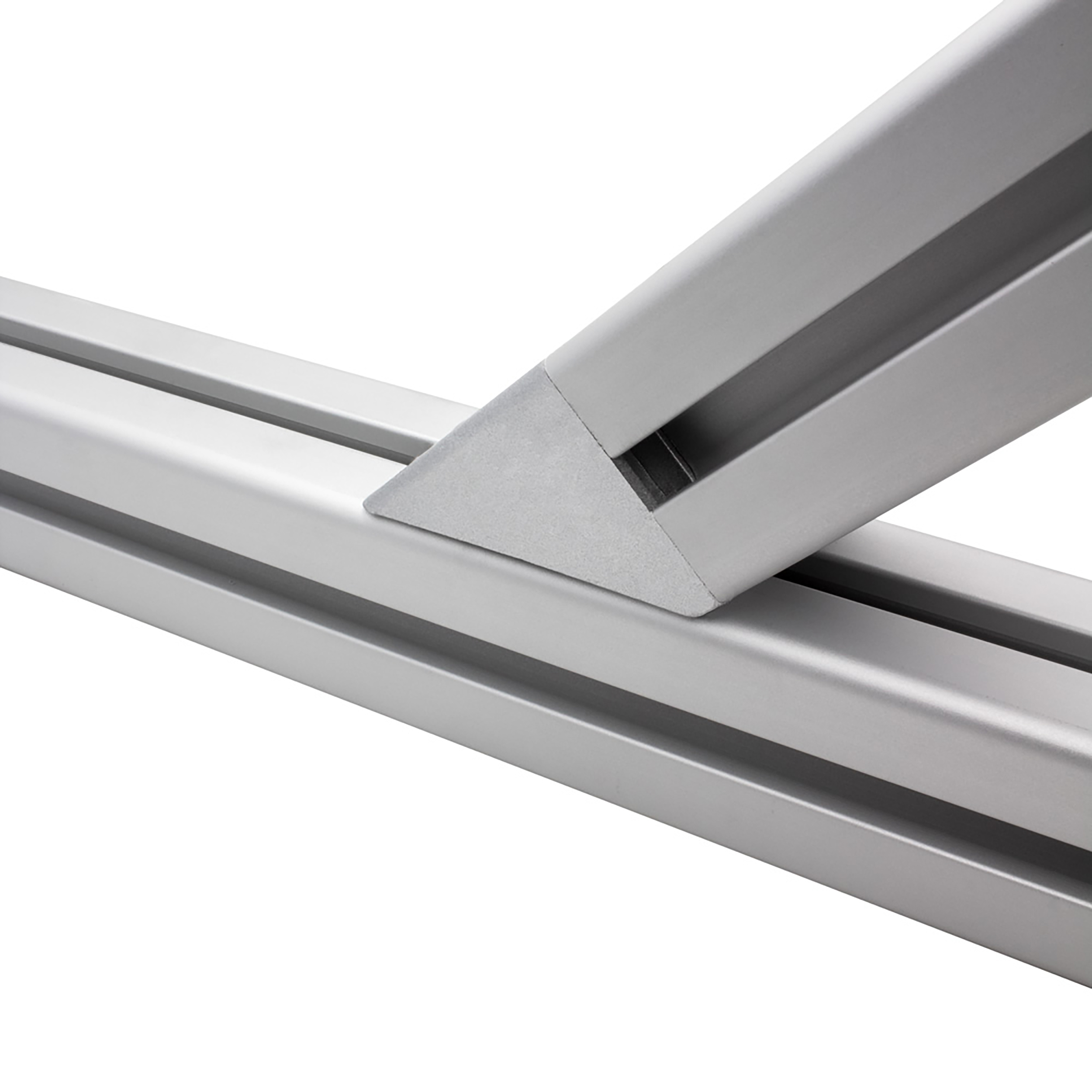 45 Grad Verbinder Stützverbinder Nut 8 für Aluprofil 40-er - 1 Stück