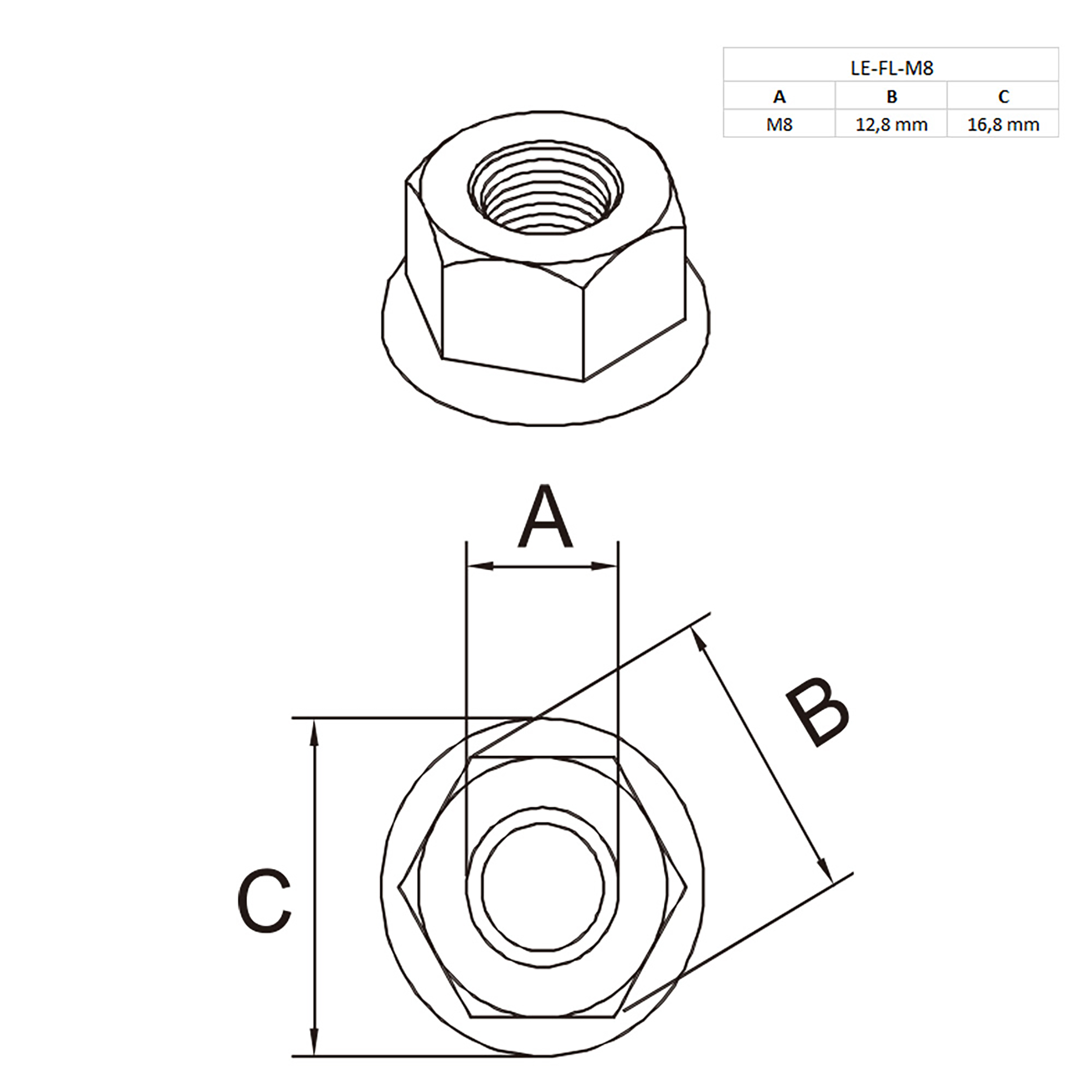 Edelstahl Hammerkopfschraube T-Schraube M8 40mm Nut 8 Aluprofil 40-er 1 Stück + Mutter