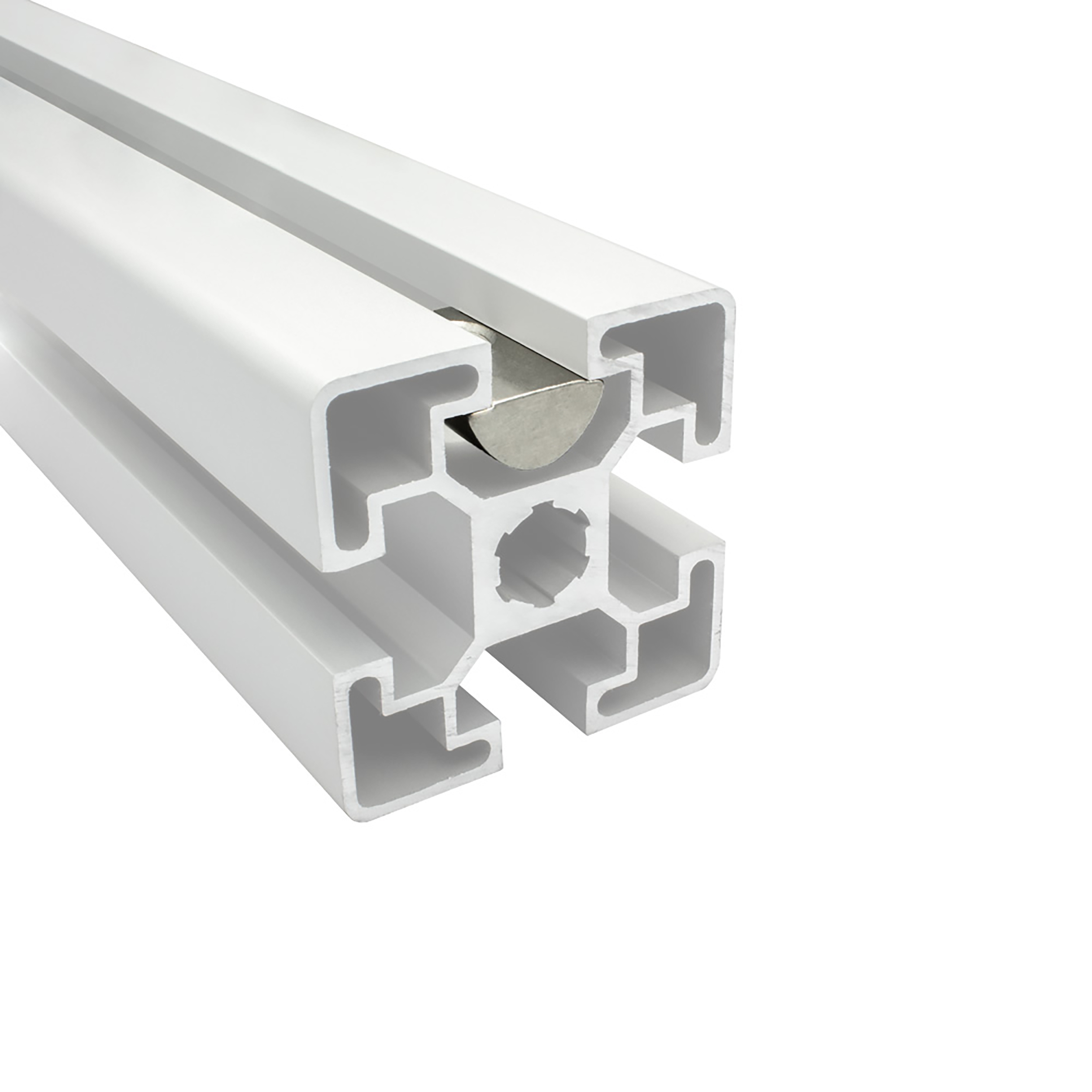 Nutenstein mit Federkugel und Steg M8 Nut 10 für Aluprofil 45-er - 1 Stück Nutenstein mit Federkugel und Steg M8 Nut 10 für Aluprofil 45-er - 1 Stück