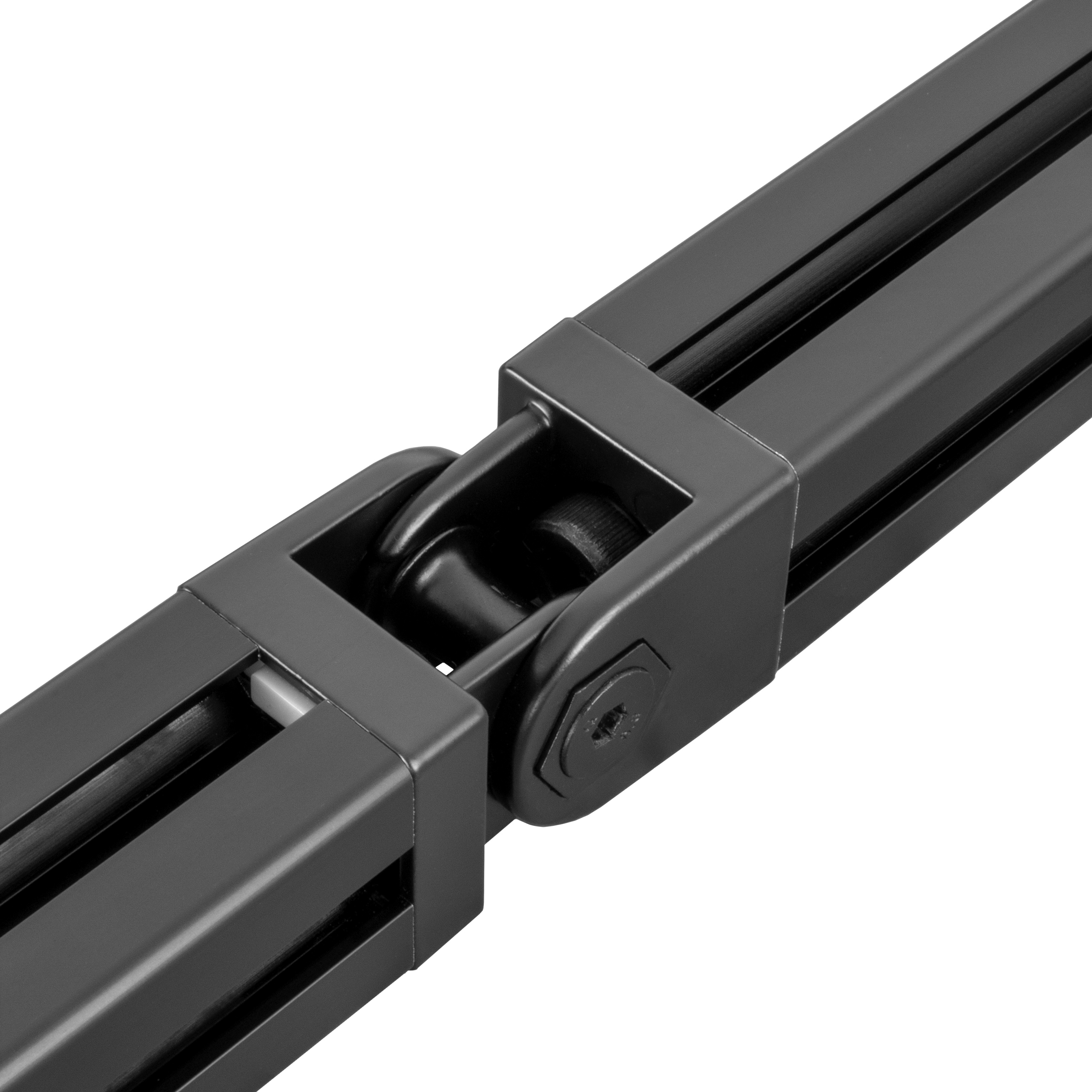 Gelenkverbinder Gelenk Winkelverbinder Nut 8 für Aluprofil 30-er schwarz - 4 Stück