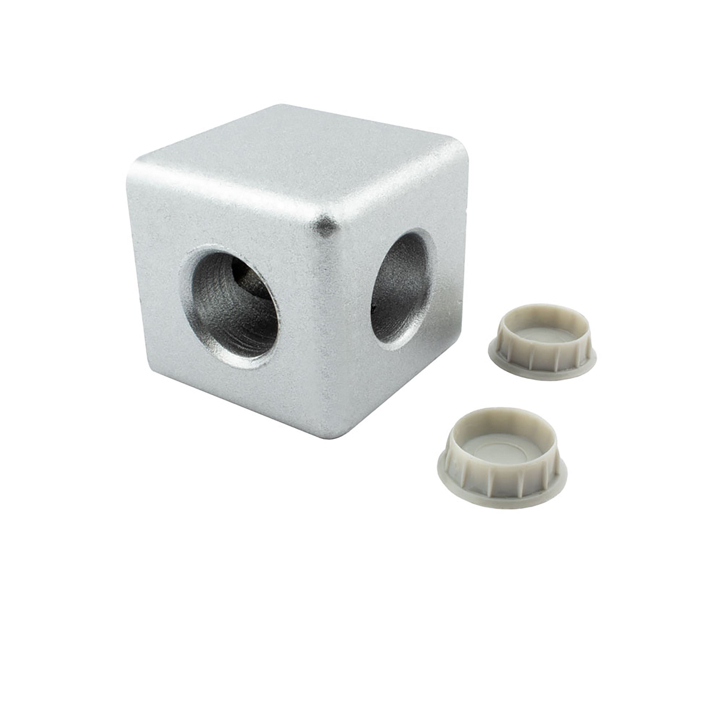 2-Wege Würfelverbinder Eck-Verbinder für Aluprofil 40x40