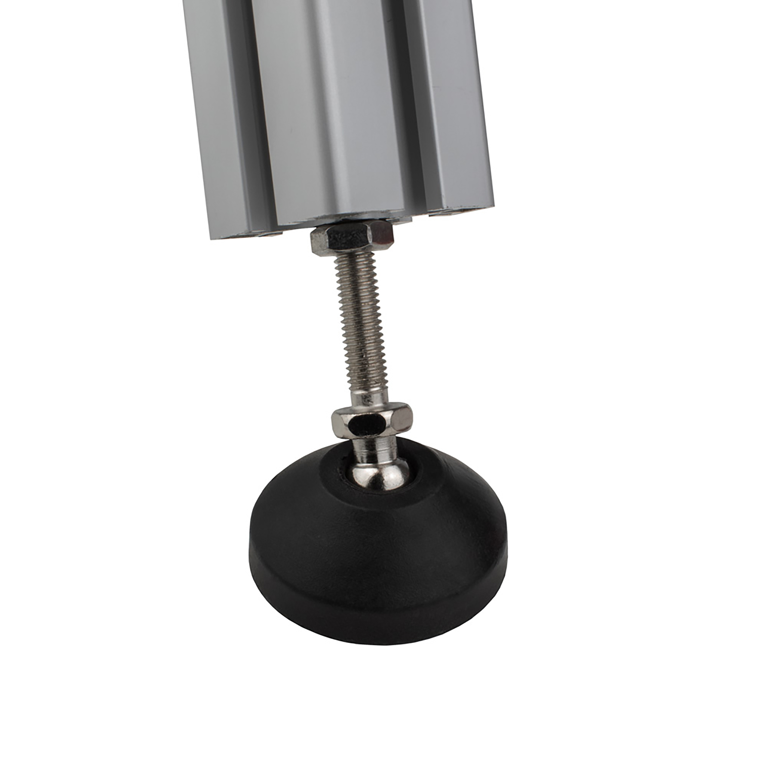 Gelenkfuss Standfuss M12x100mm Teller 60mm für Aluprofil 45-er - 4 Stück Gelenkfuss Standfuss M12x100mm Teller 60mm für Aluprofil 45-er - 4 Stück