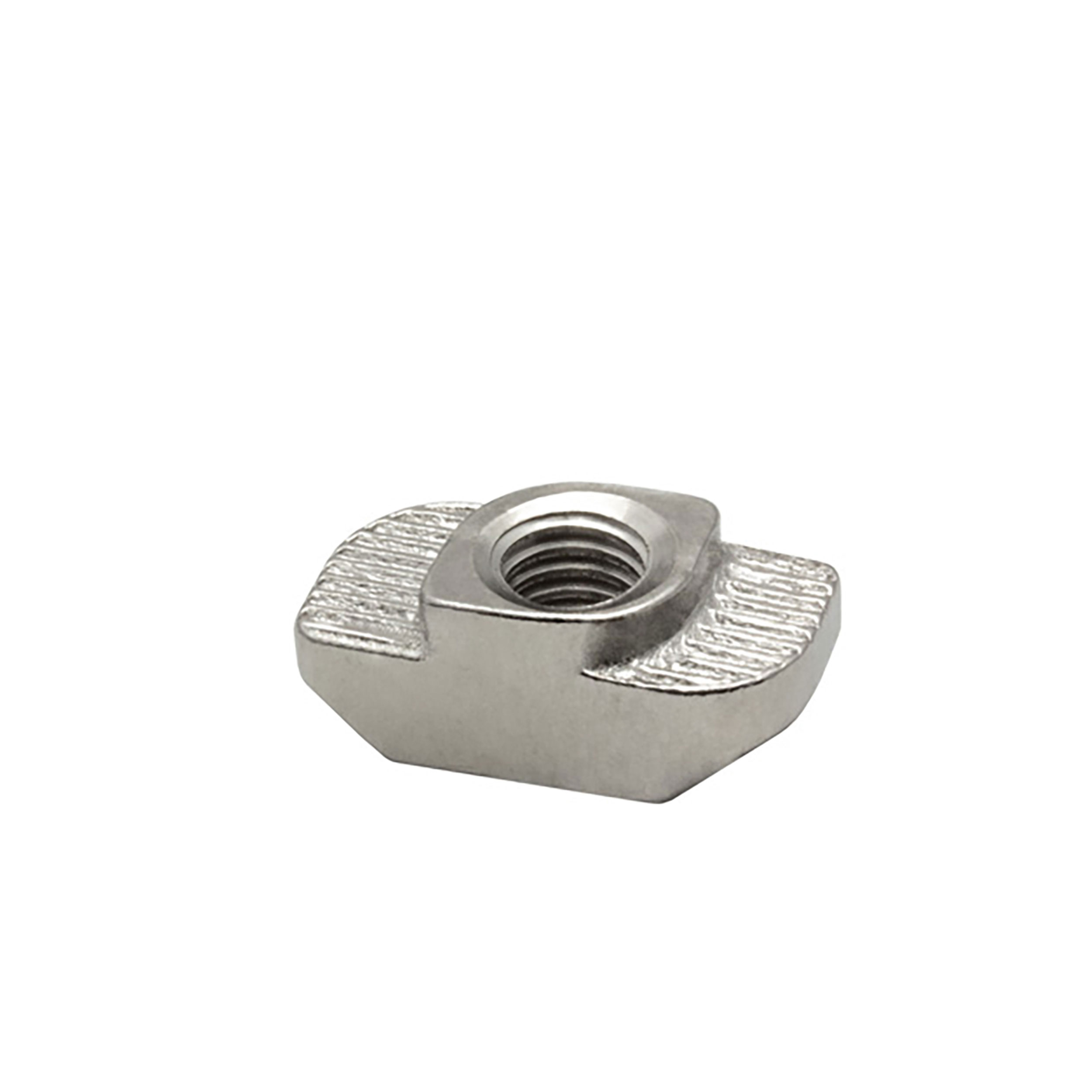 Edelstahl Hammermutter Nutenstein M5 Nut 8 für Aluprofil 30-er - 1 Stück