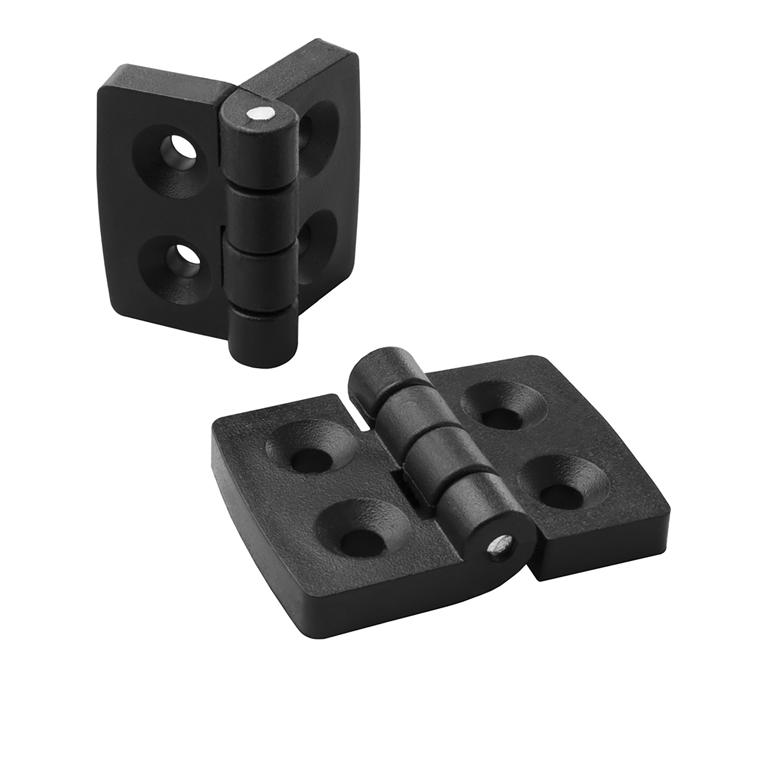 Scharnier Standard Nut 6 für 20-er inkl. Verschraubung - 4 Stück Scharnier Standard Nut 6 für 20-er inkl. Verschraubung - 4 Stück