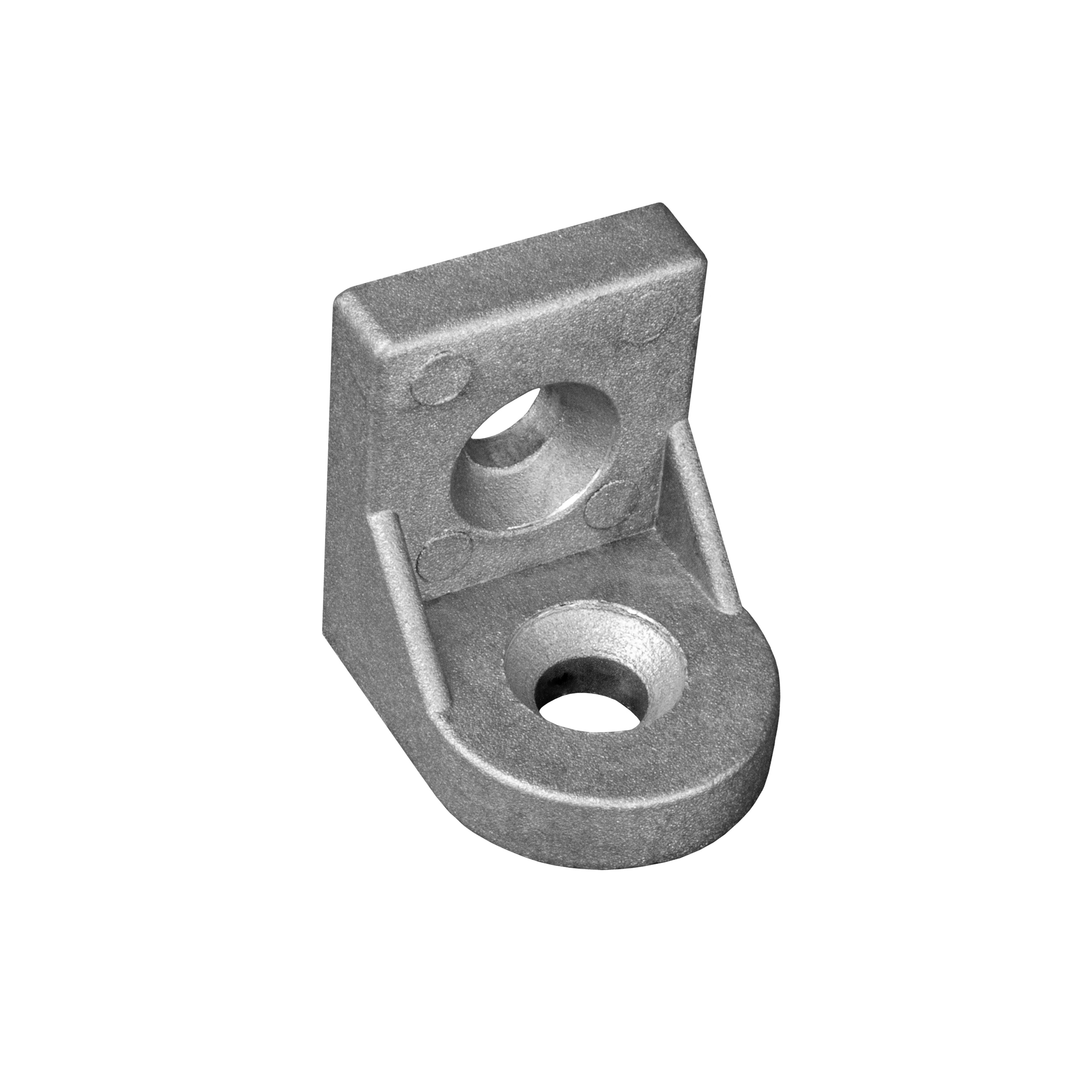 Drehwinkel Verbinder ink. Schrauben und Nutensteine Nut 8 für Aluprofil 40-er -1 Stück