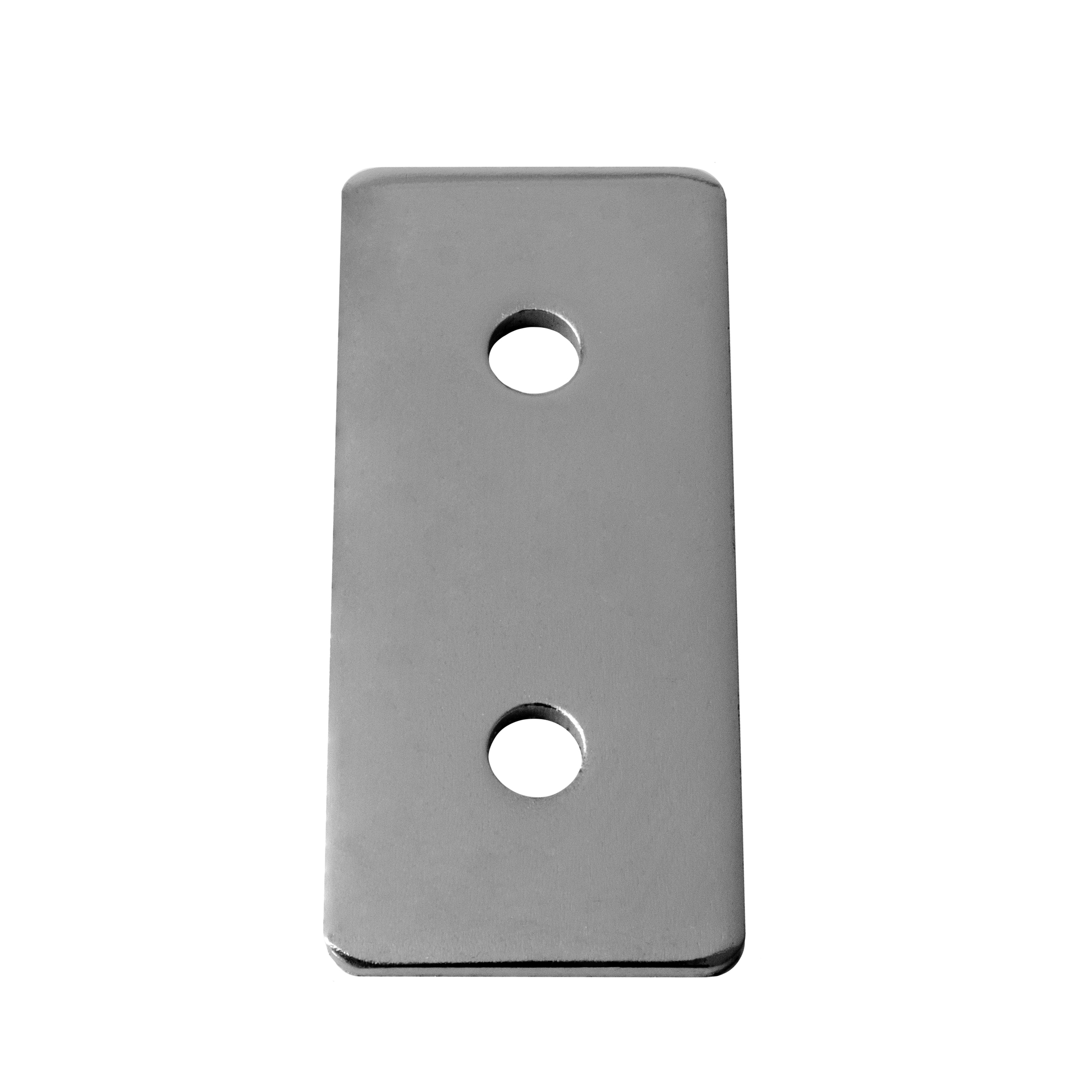 Verbinderplatte - I - 80x35mm Aussen Flachverbinder 40x40 Aluprofil - 4 Stück inkl. Verschraubung