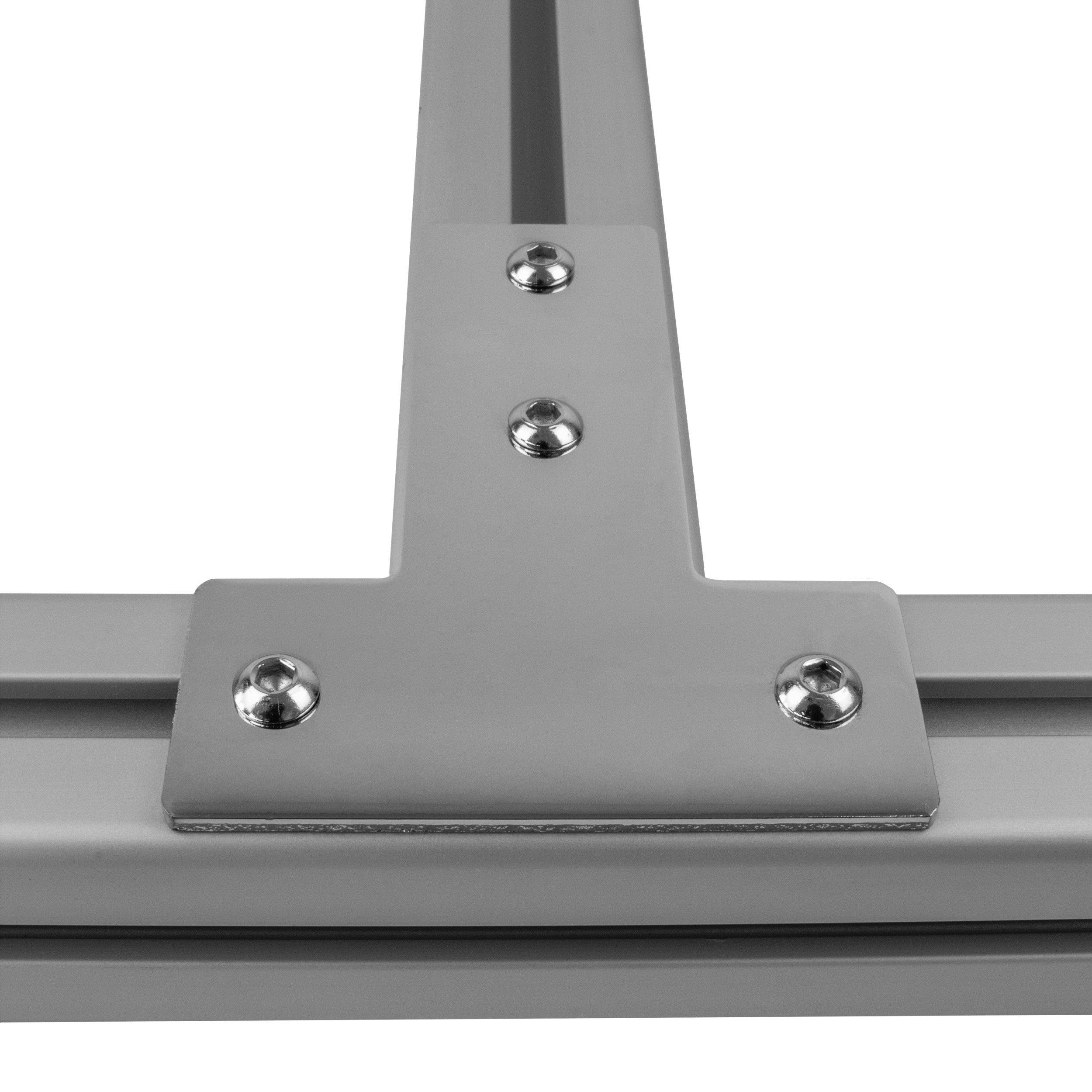 Verbinderplatte - T - 100x120mm Aussen Flachverbinder 40x40 Aluprofil Verbinderplatte - T - 100x120mm Aussen Flachverbinder 40x40 Aluprofil - 4 Stück inkl. Verschraubung