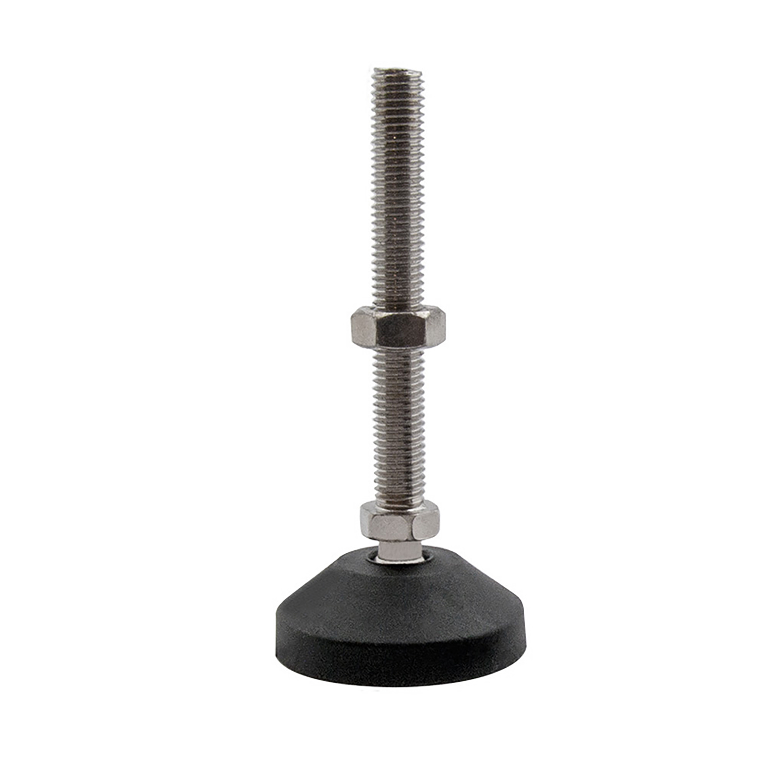 Gelenkfuss Standfuss M12x100mm Teller 60mm für Aluprofil 45-er - 4 Stück