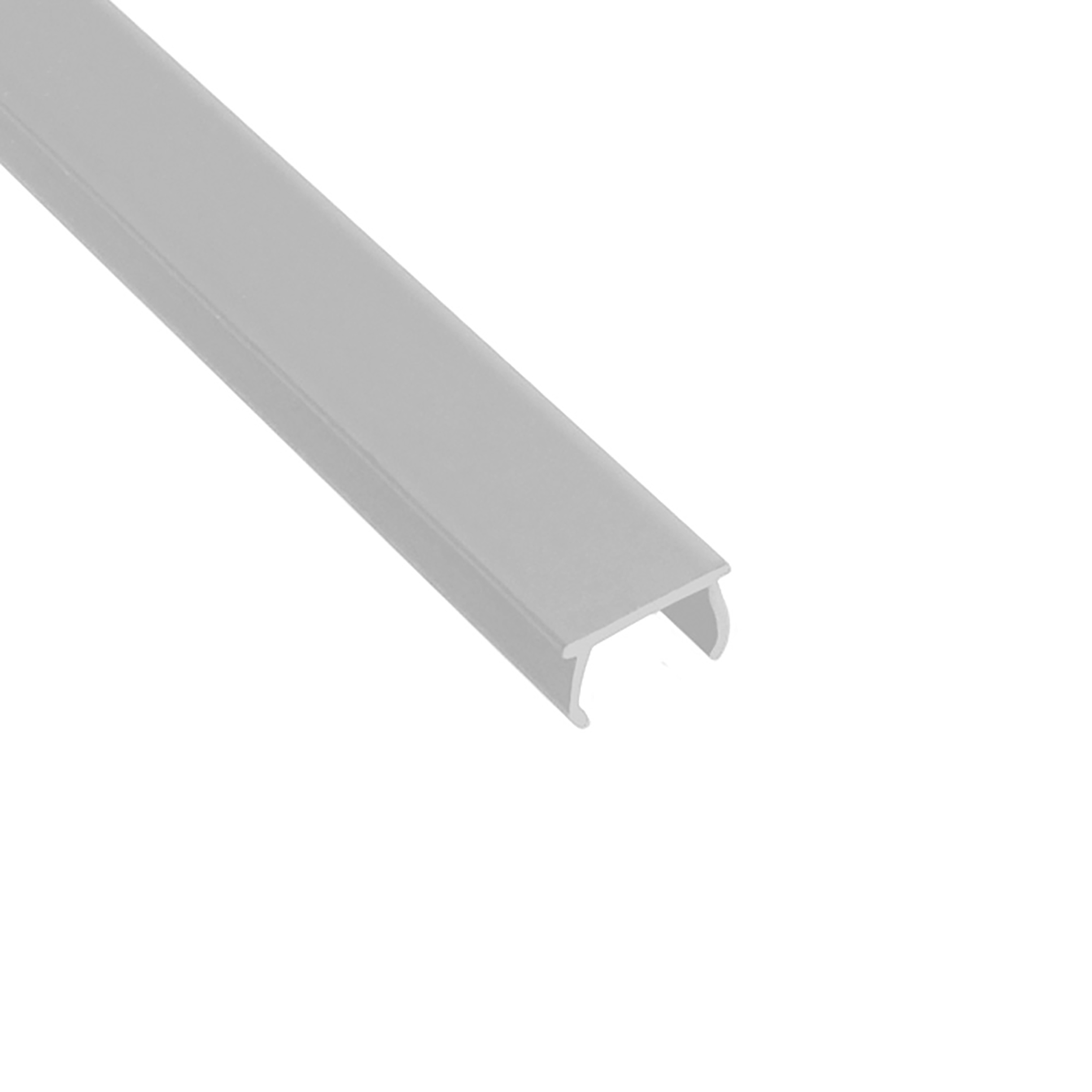 Abdeckungen für Alu-Profil Nut 10 - Typ-I - Typ-B - grau - 2m Abdeckungen für Alu-Profil Nut 10 - Typ-I - Typ-B - grau - 2m