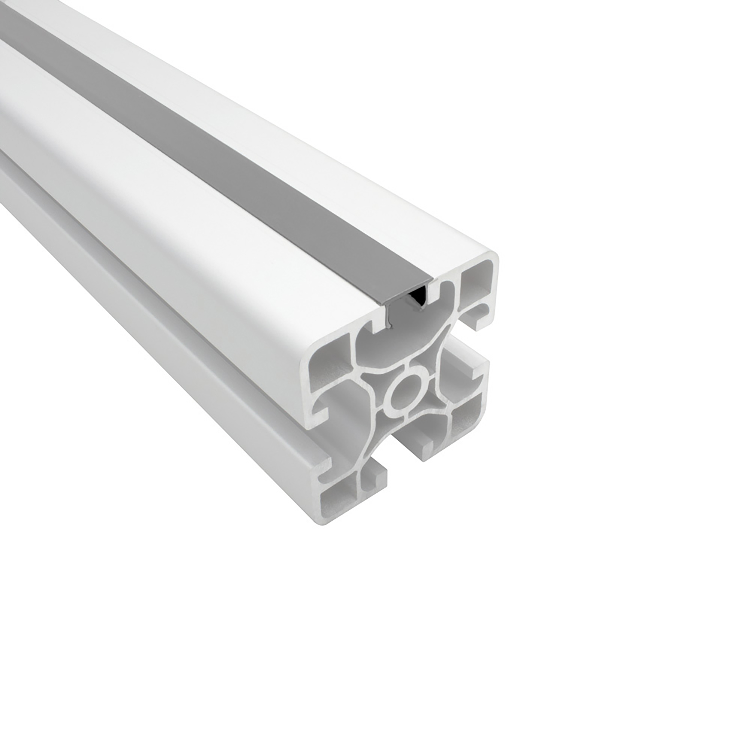 Abdeckungen für Alu-Profil Nut 8 - Typ-I - Typ-B - grau - 2m - 1 Stück Abdeckungen für Alu-Profil Nut 8 - Typ-I - Typ-B - grau - 2m - 1 Stück